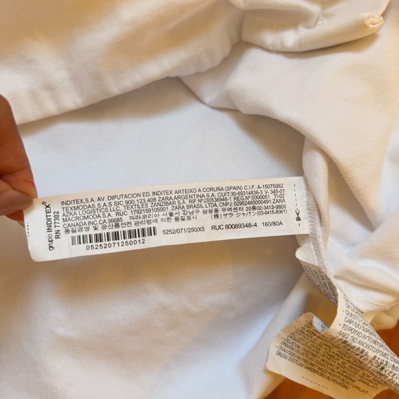 ZARA - 100% COTTON DENIM JACKET - XS - Picture 10 of 11